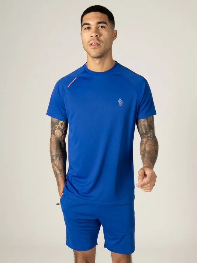Luke 1977 M520170 Crunch T-Shirt Dark Cobalt Blue