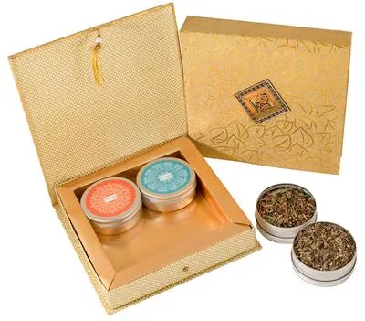 Luxurious Bridal Gift Box - Tea Gift Set (100 Grams Loose)