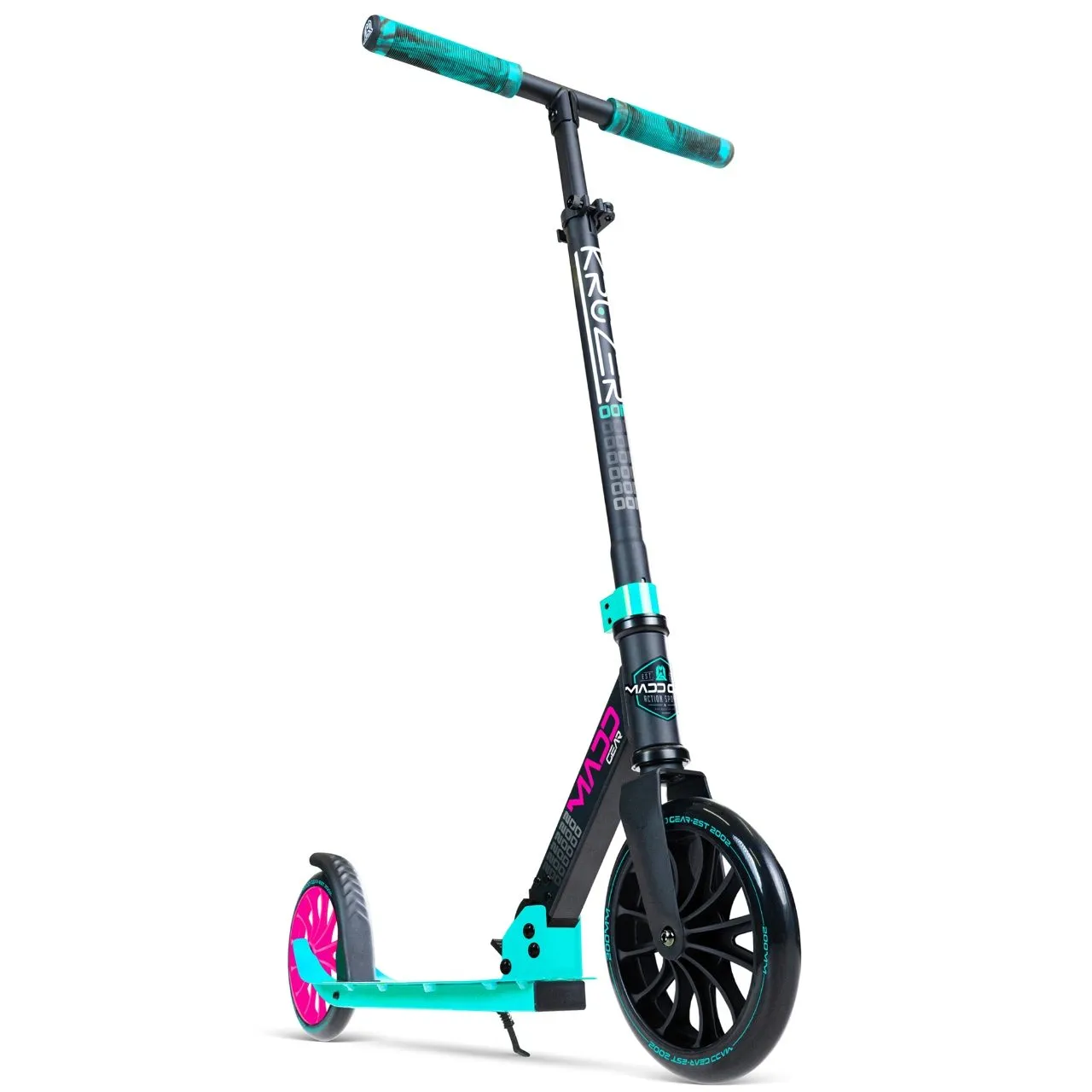 Madd Gear Carve Kruzer V2-200 Scooter - Black/Teal