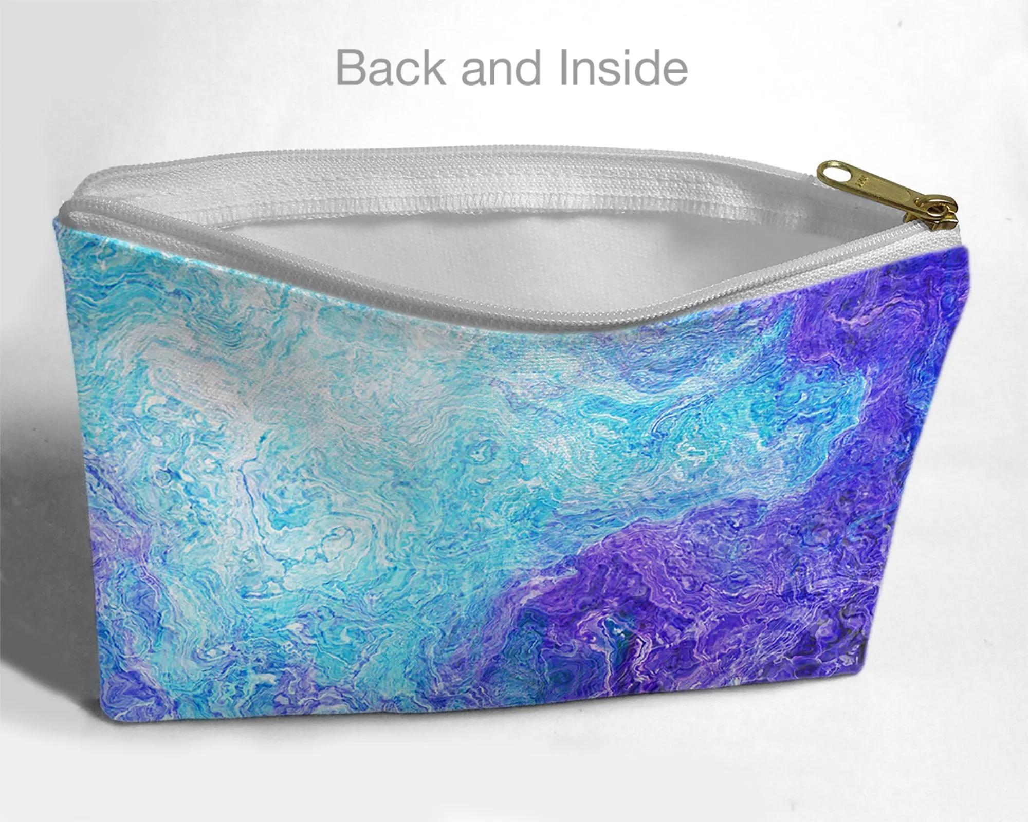 Makeup Bag, Blue Movement