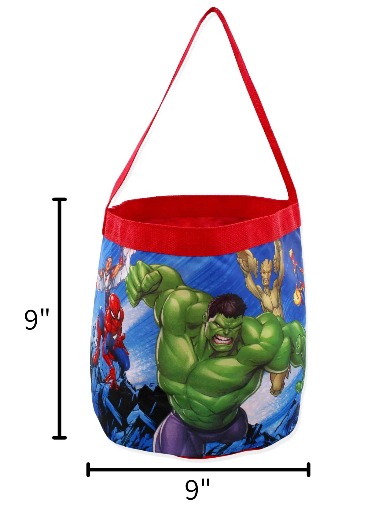 Marvel Avengers Collapsible Bucket Tote Bag