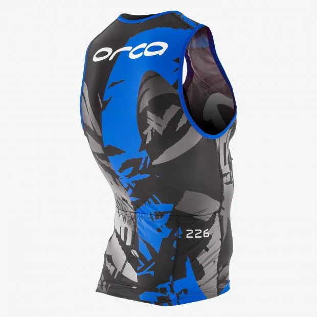 MENS 226 TRI TANK BK-BL