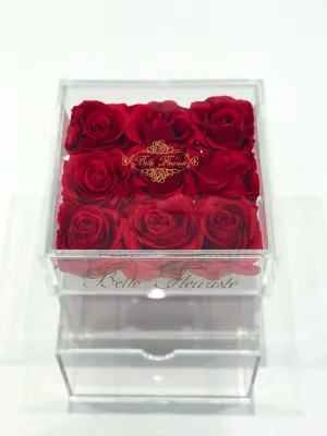 Mini Red Cosmetic Box