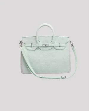 Mint Terry Towelling Bag