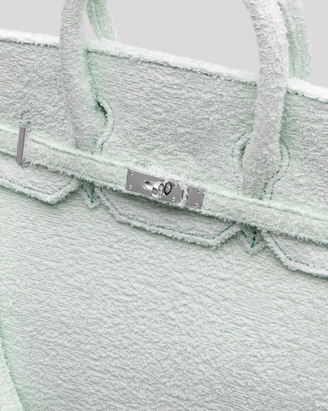 Mint Terry Towelling Bag