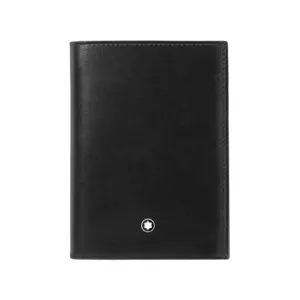 Montblanc Portfolio 7 compartments and door identity document Meisterstück Black 198380