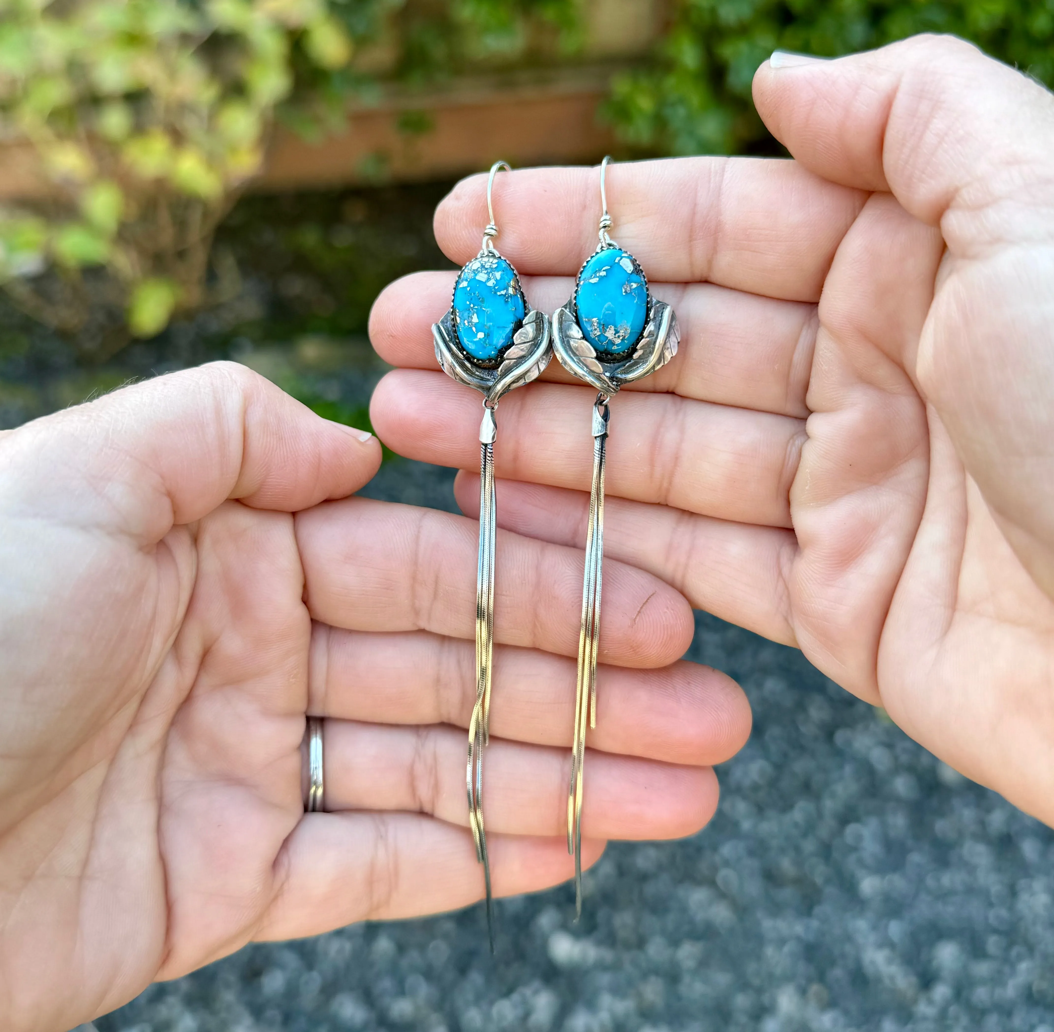 Morenci Convertible Flora Earrings