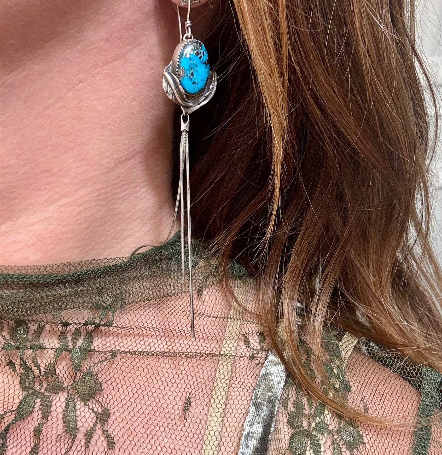 Morenci Convertible Flora Earrings