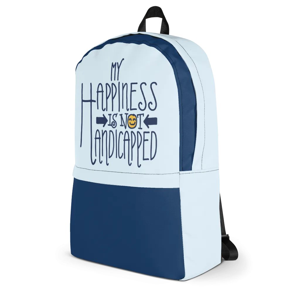 My Happiness is Not Handicapped (Backpack)