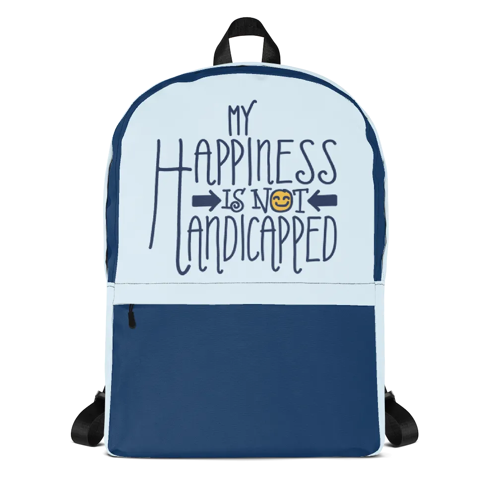 My Happiness is Not Handicapped (Backpack)