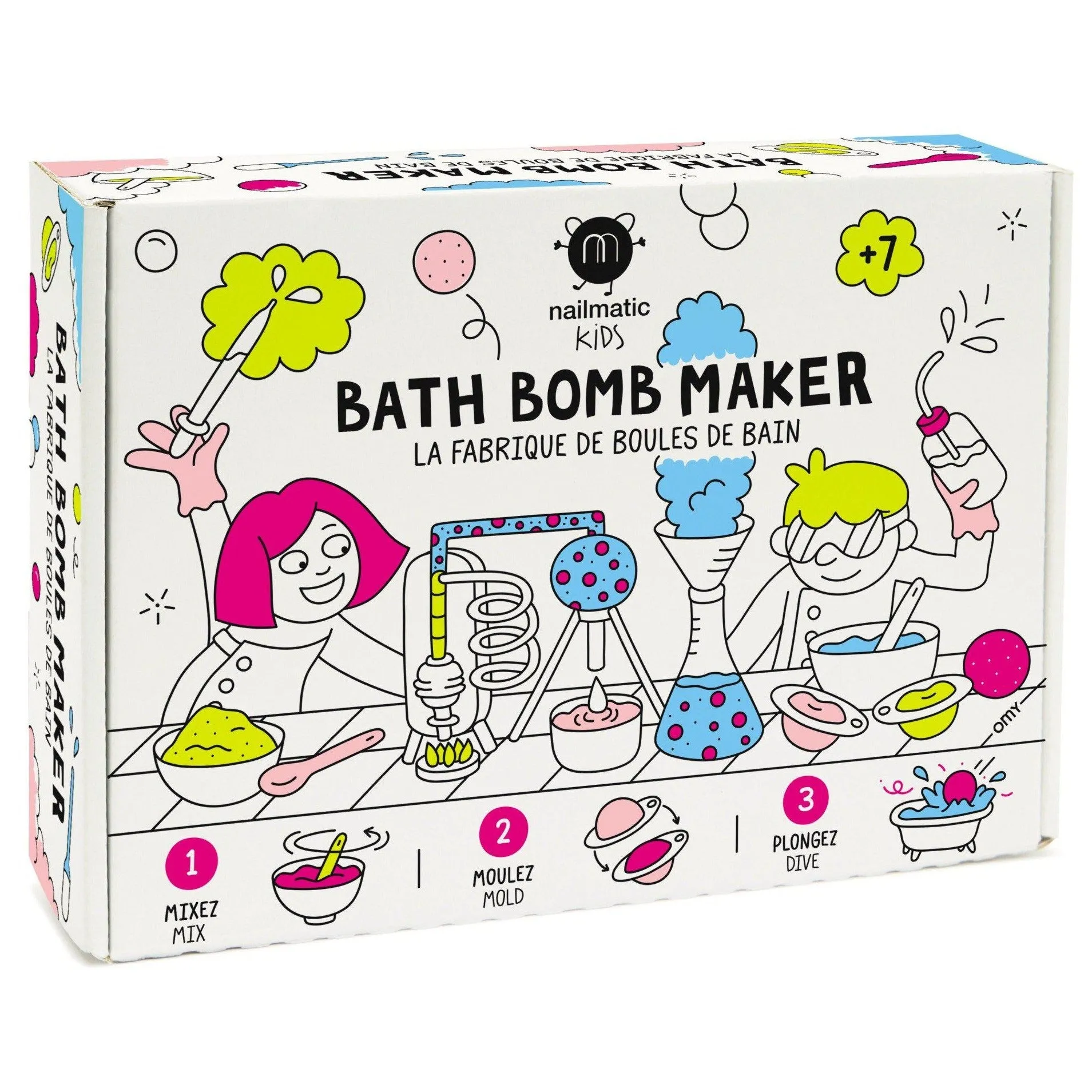 Nailmatic Kids - Bath Bomb maker kit