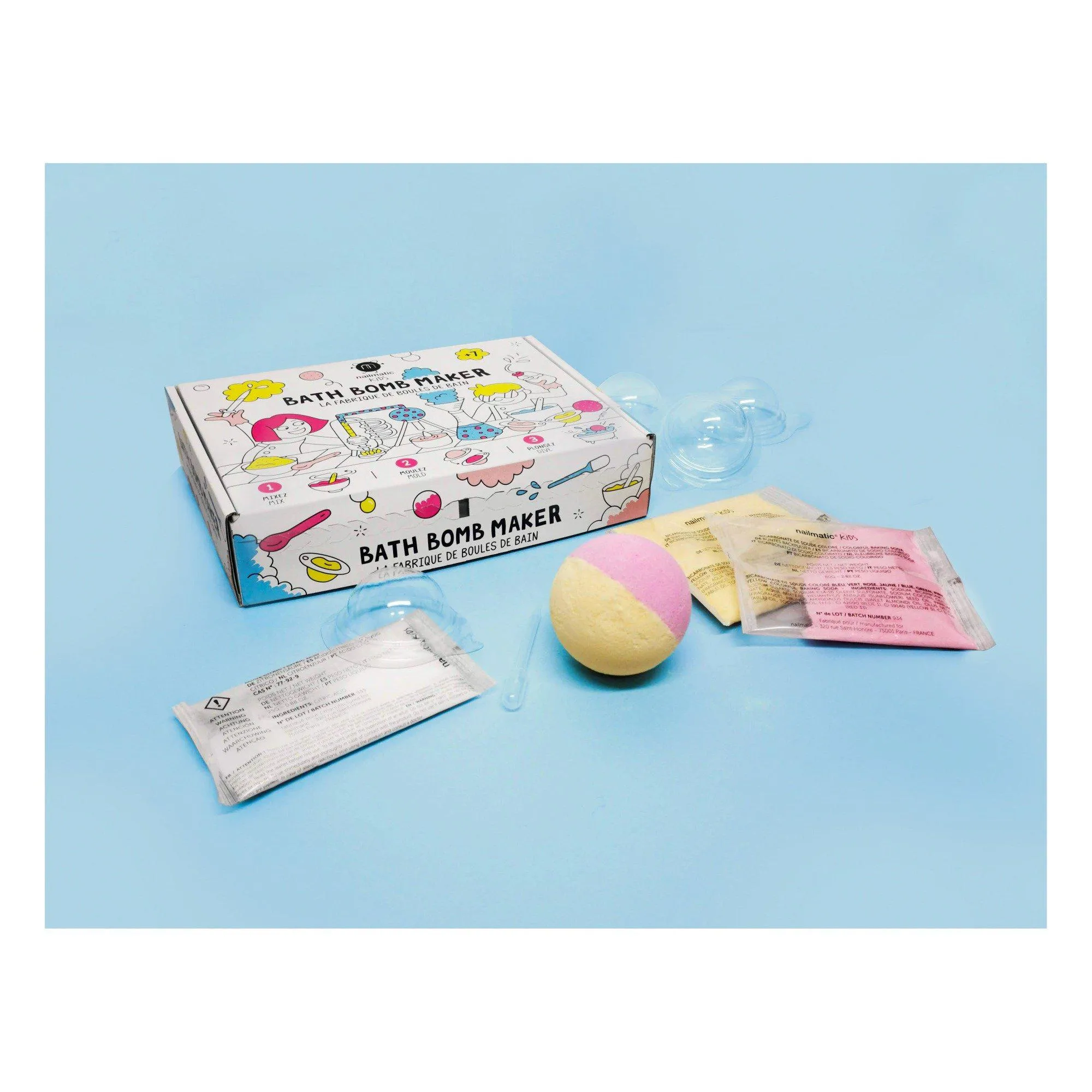 Nailmatic Kids - Bath Bomb maker kit