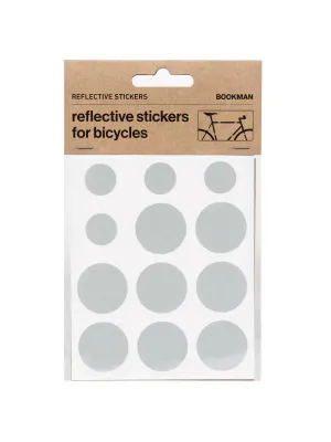 Naklejki odblaskowe BOOKMAN Reflective Stickers biały