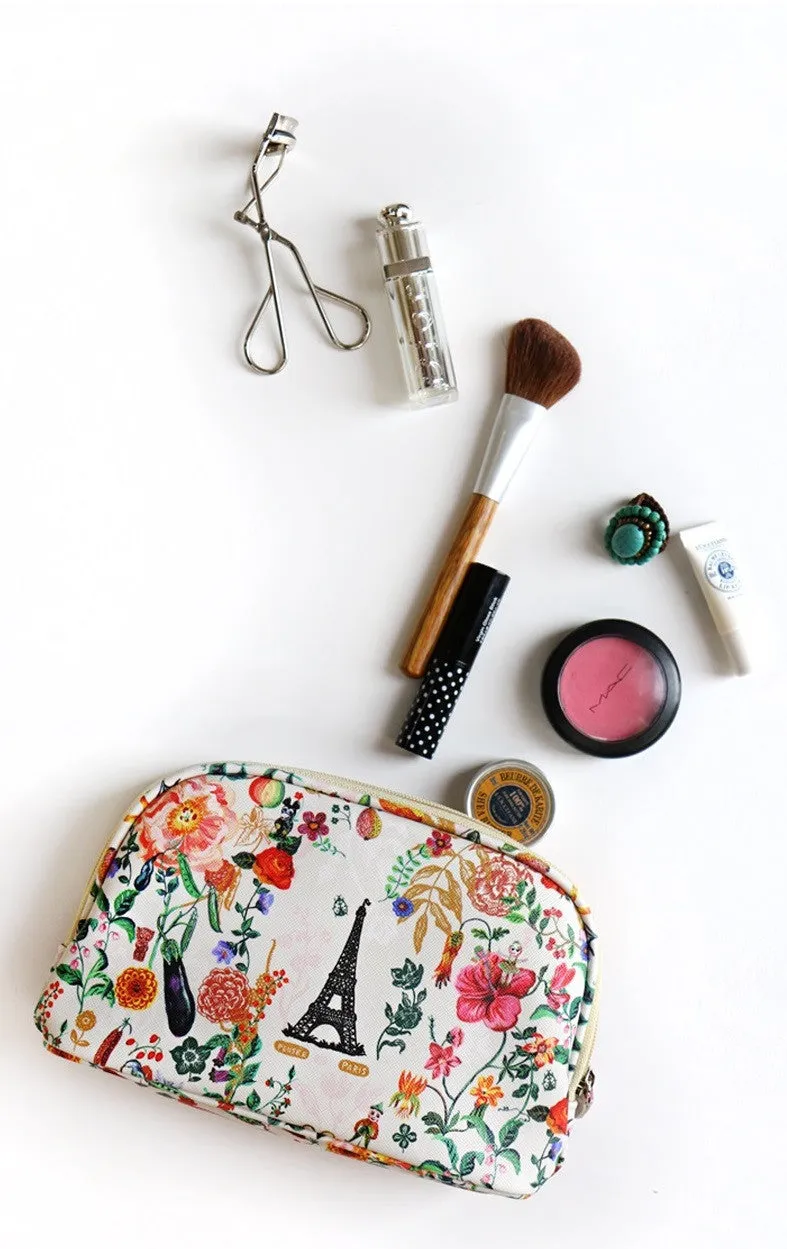 Nathalie Lete Cosmetic Pouch - Roses