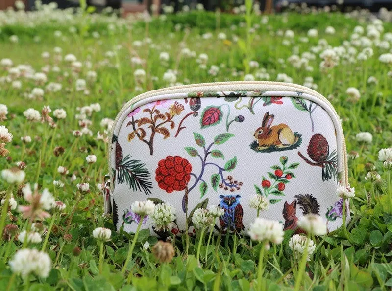 Nathalie Lete Cosmetic Pouch - Roses