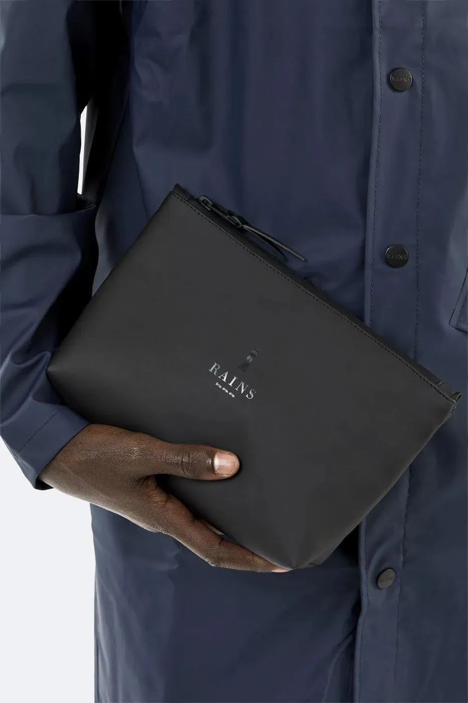 Neceser Cosmetic Bag de Rains Negro
