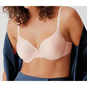 NEW CHANTELLE c jolie memory foam bra in nude rose