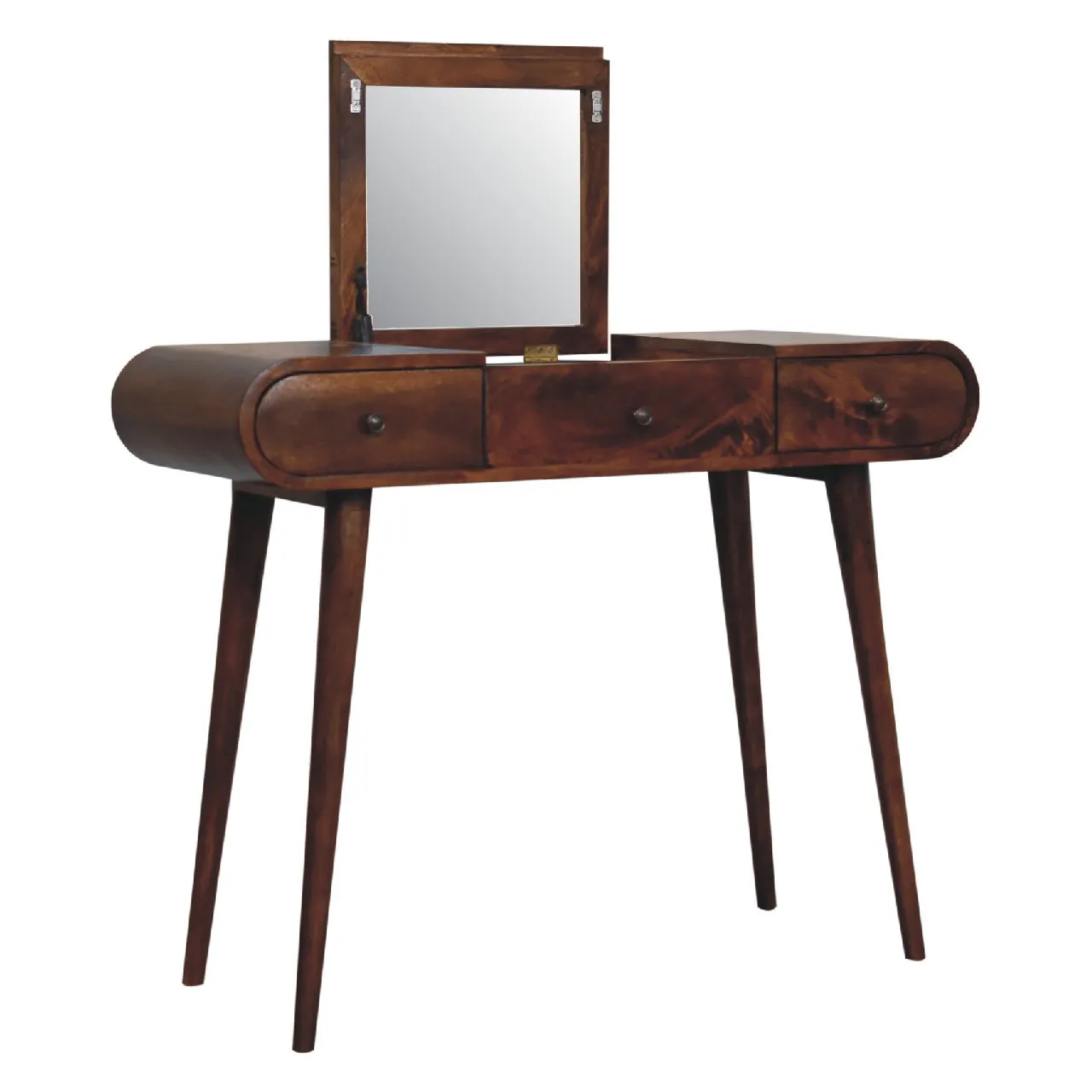 NEWTON Dressing Table with Foldable Mirror