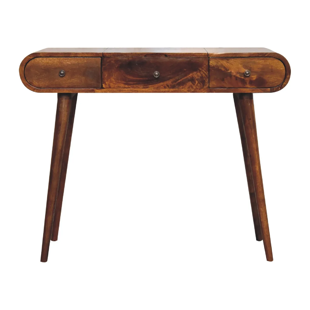 NEWTON Dressing Table with Foldable Mirror