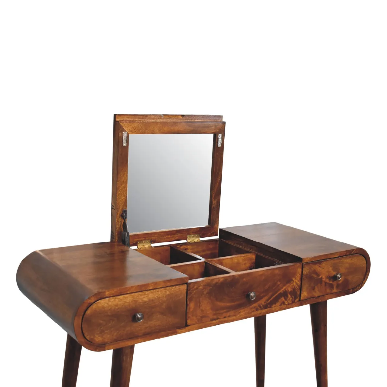 NEWTON Dressing Table with Foldable Mirror