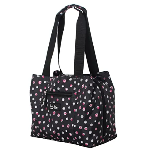 Nicole Miller Insulated Lunch Bag Tote –Open Cooler Ice Bag