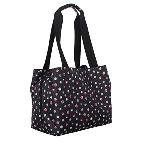 Nicole Miller Insulated Lunch Bag Tote –Open Cooler Ice Bag