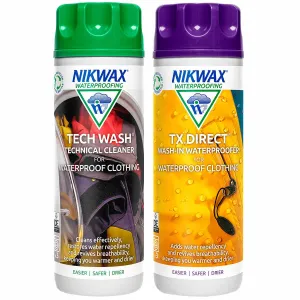 Nikwax Tech Wash & TX.Direct Wash-In Care System 300ml