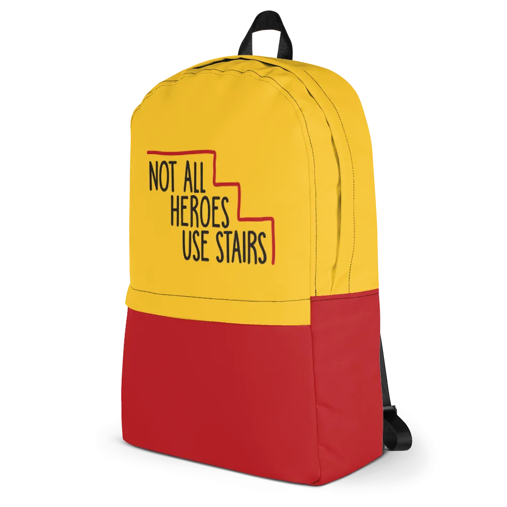 Not All Heroes Use Stairs (Backpack)