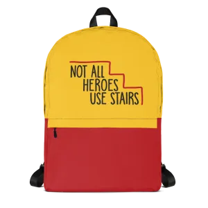 Not All Heroes Use Stairs (Backpack)