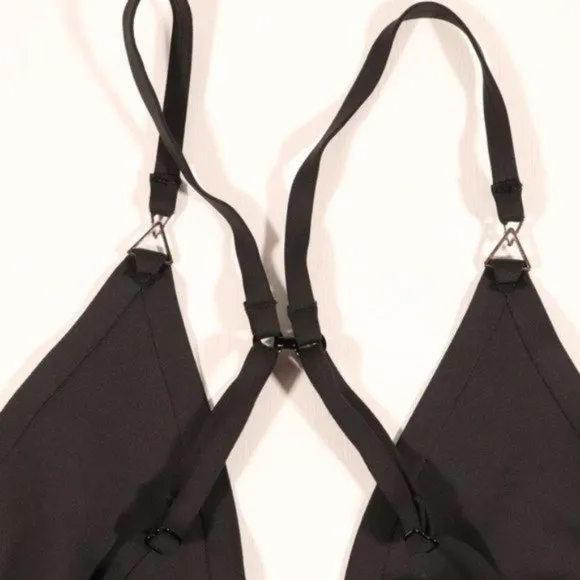 NWT Free People X Revolve Ari Black Bra