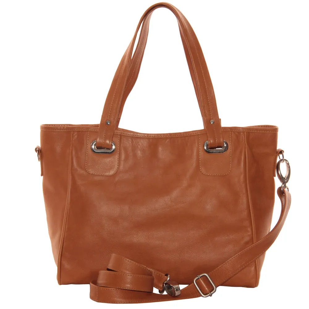 OPEN TOTE/CROSS BODY BAG