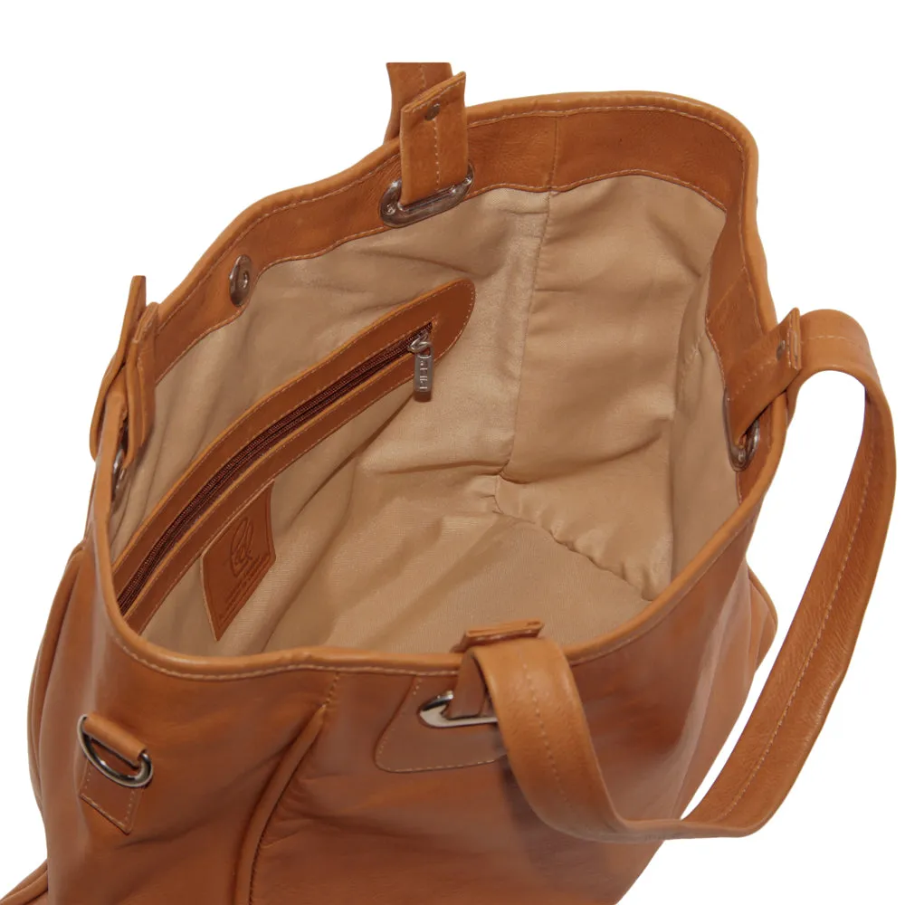 OPEN TOTE/CROSS BODY BAG