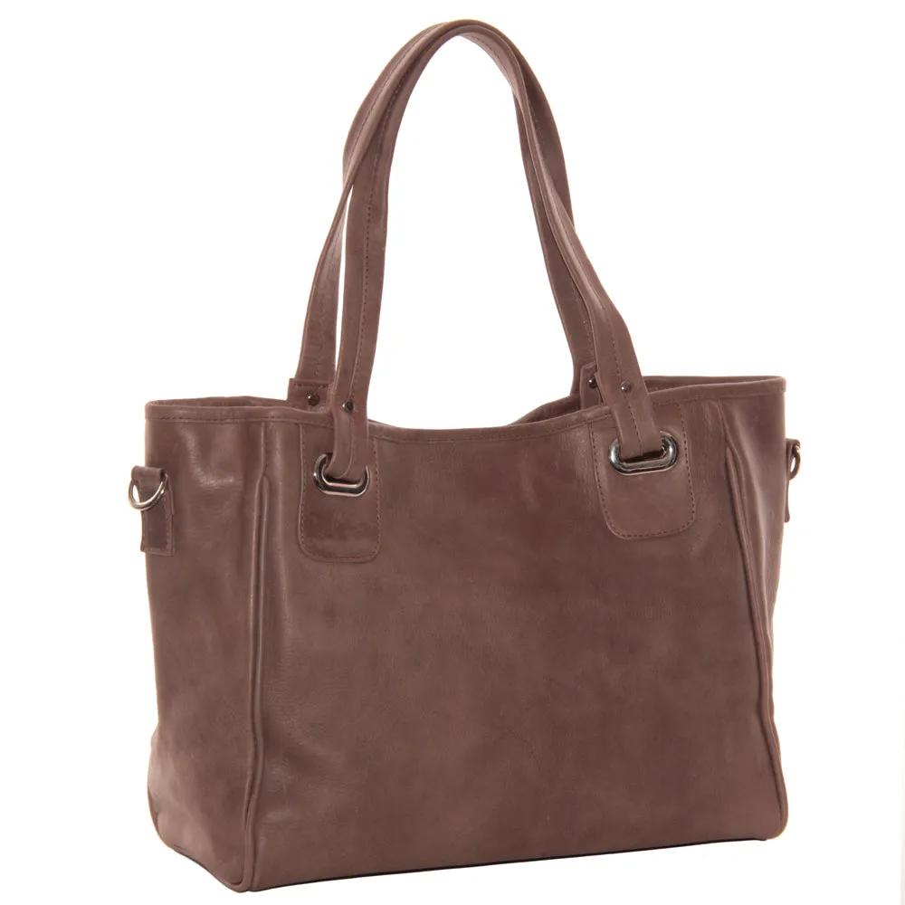 OPEN TOTE/CROSS BODY BAG