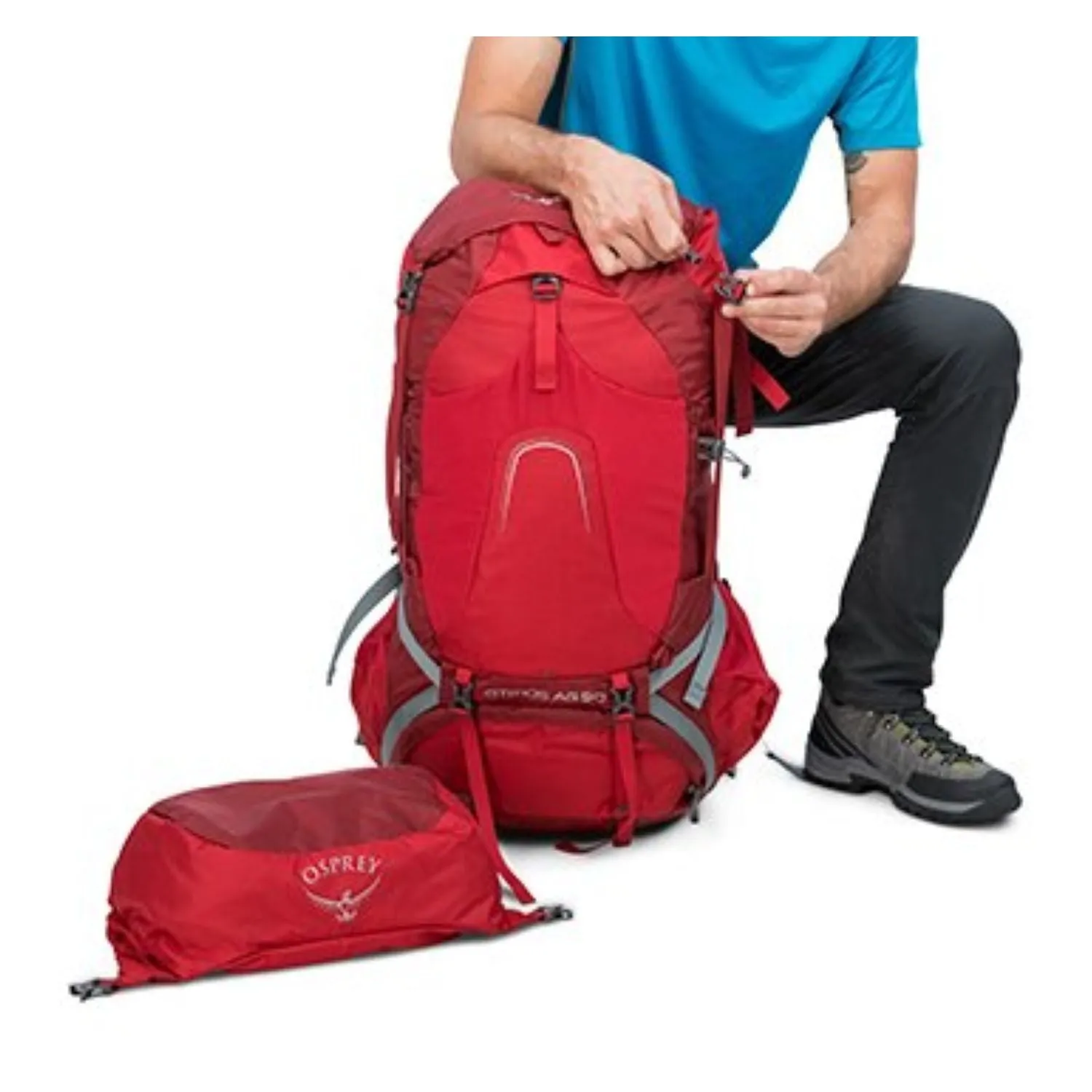 Osprey Atmos AG 50 Backpack - Small - Men's Backpacking
