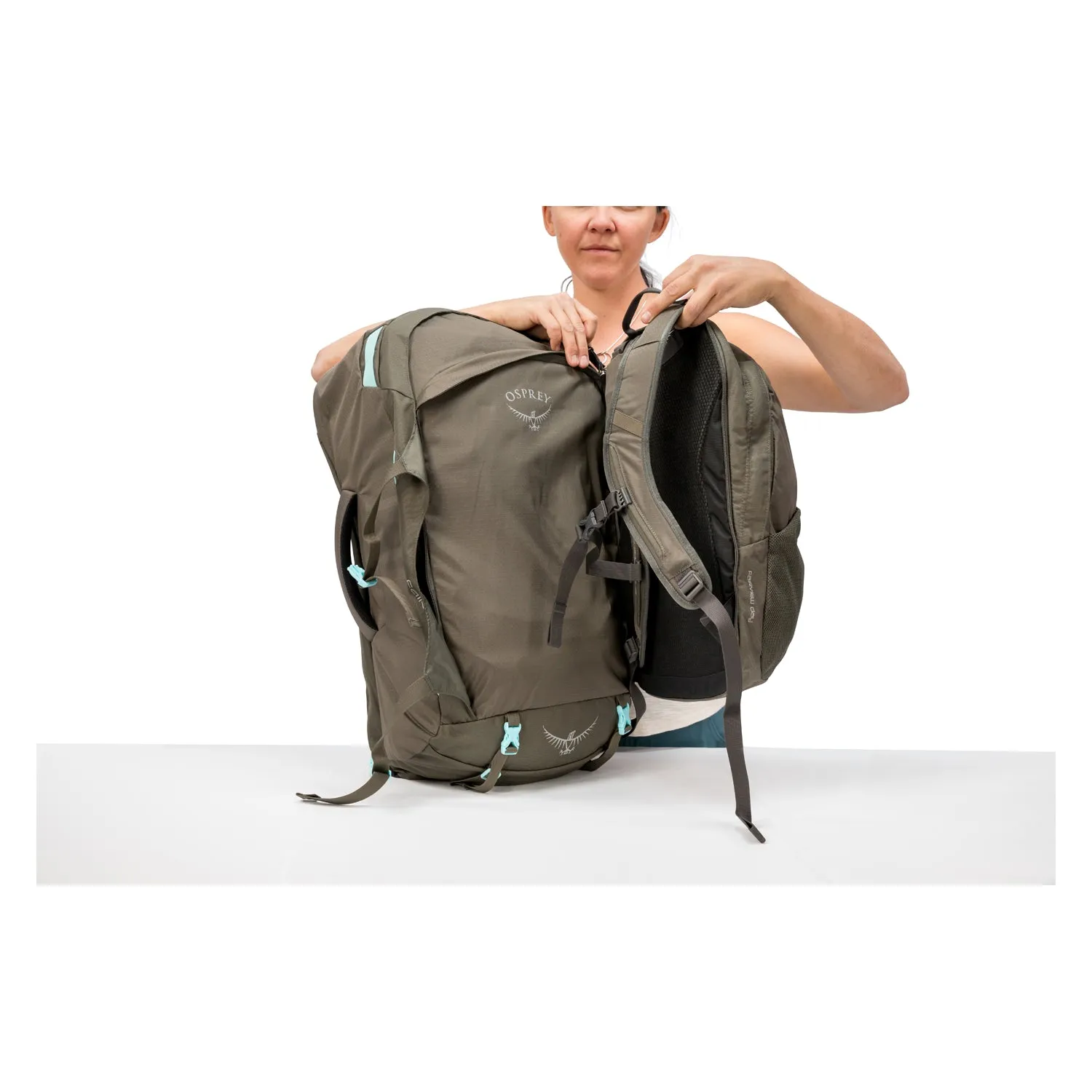 Osprey Fairview Travel Pack 55 Backpack - Small/Medium - Women's Travel - Trekking