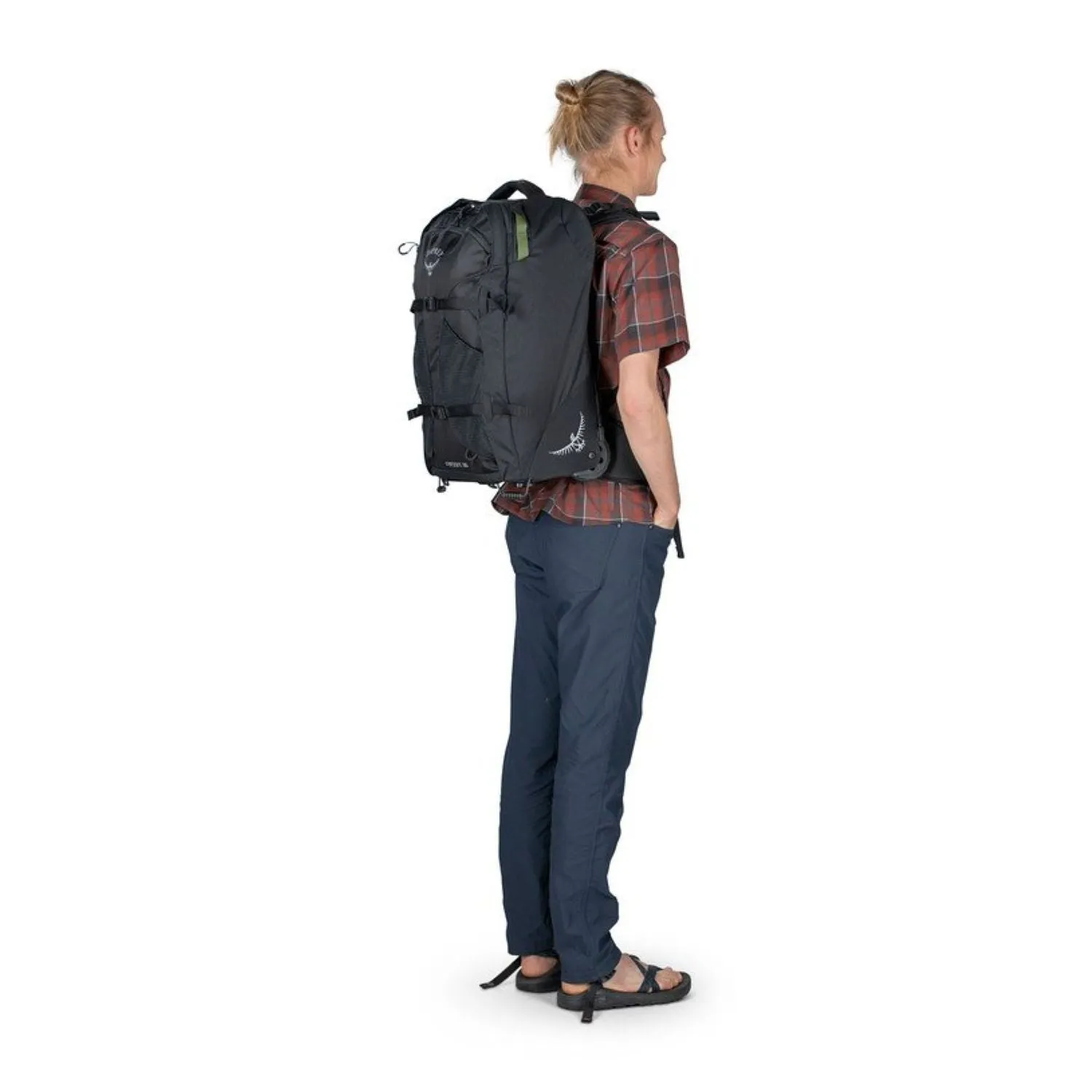 Osprey Farpoint Wheeled Travel Pack Carry-On 36 - Men's Convertible Luggage to Backpack