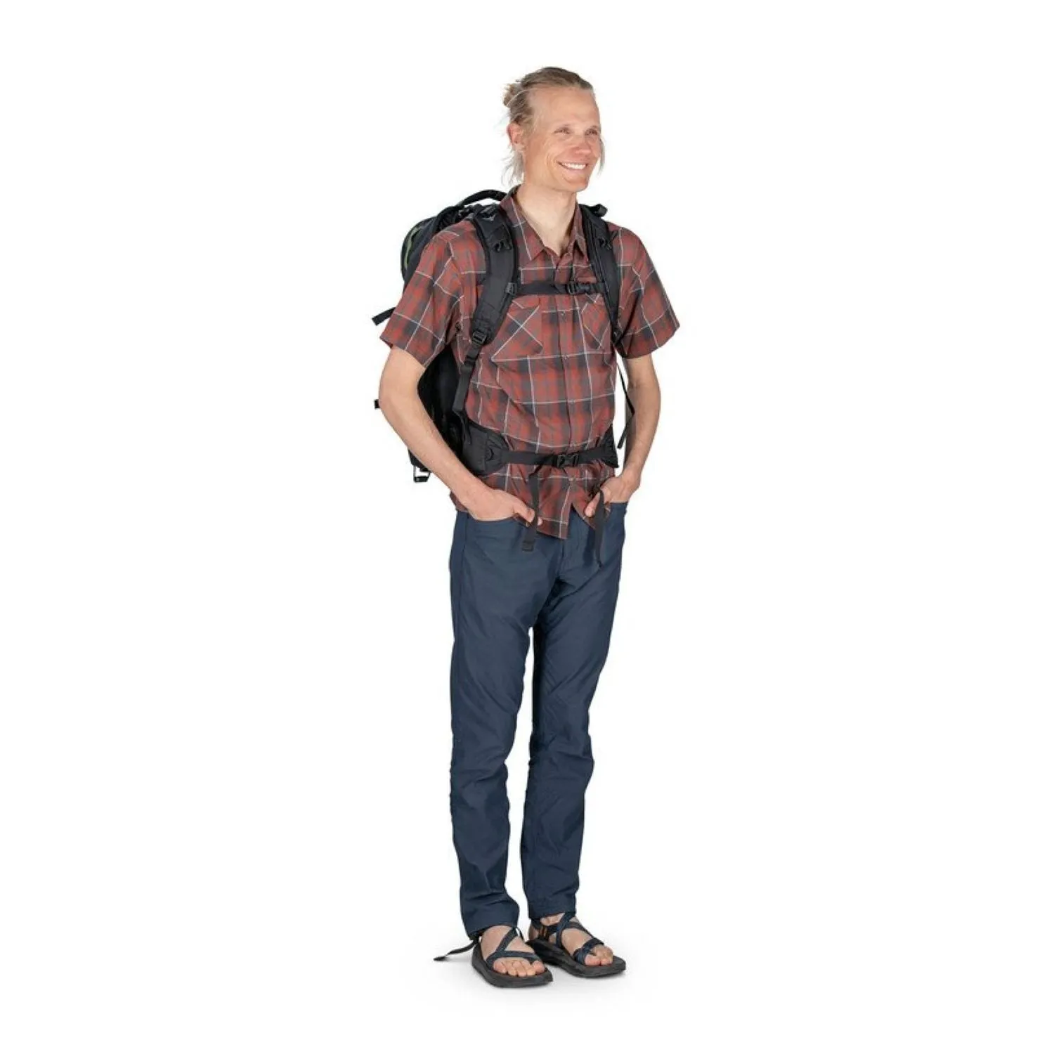 Osprey Farpoint Wheeled Travel Pack Carry-On 36 - Men's Convertible Luggage to Backpack