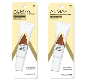 Pack of 2 Almay Ageless Hydrating Concealer, Deep 050