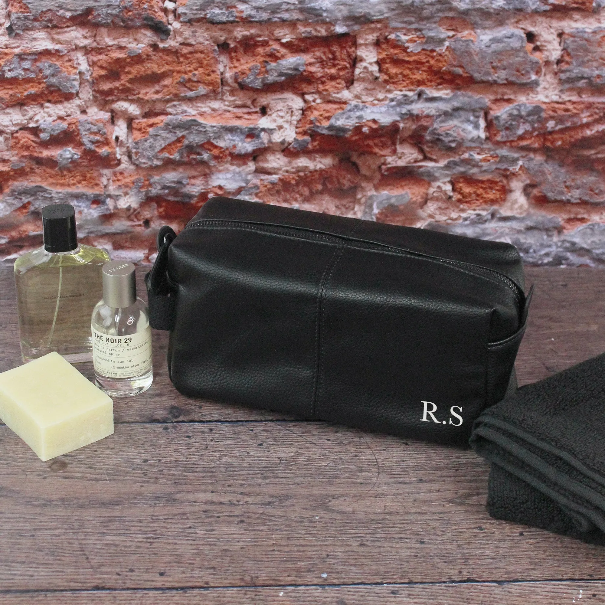 Personalised Men’s Weekend Bag with Wash Bag Option