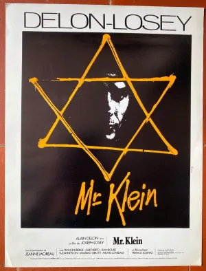 Plaquette / Synopsis Mr. KLEIN Joseph Losey ALAIN DELON