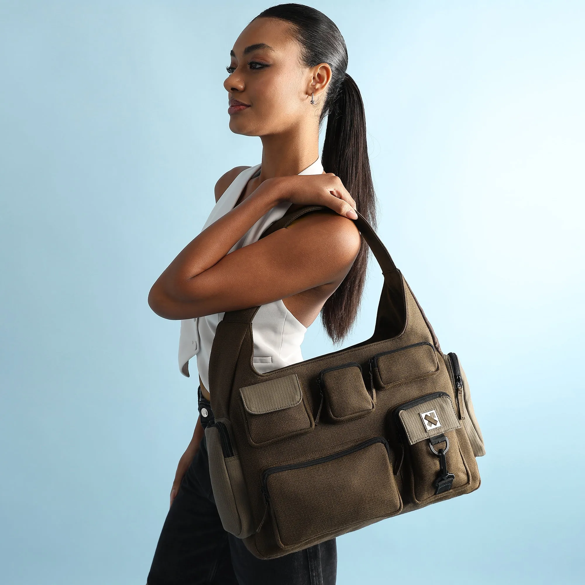 POCKET CLUSTER 310.26 HOBO BAG