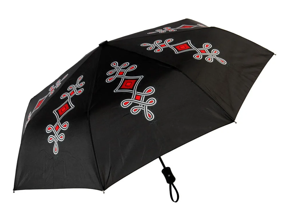 Polish Folk Art Foldable Umbrella - Highlander