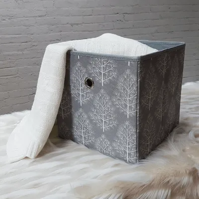 Printed Tree Foldable Storage Box