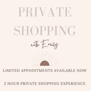Private Shopping Appointment