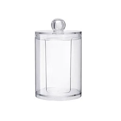 Q-Tips and Cotton Pads Acrylic Canister