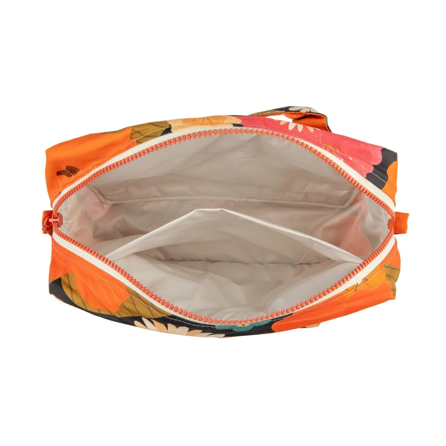 "Picnic with Flowers" Makeup bag Big size