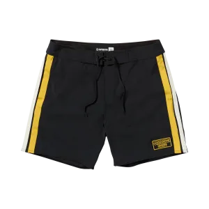 Race Tracker 17" Boardshort - Black