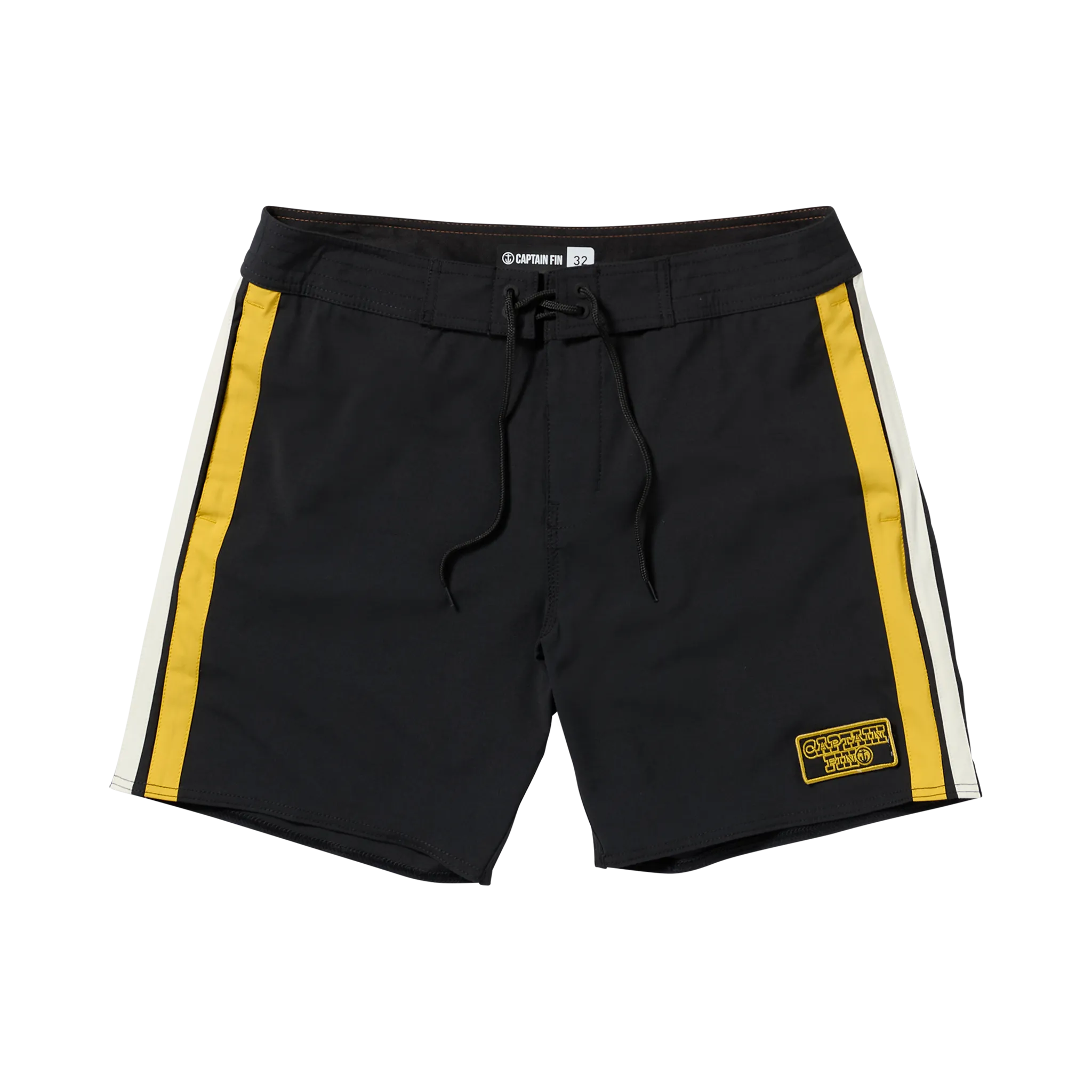 Race Tracker 17" Boardshort - Black