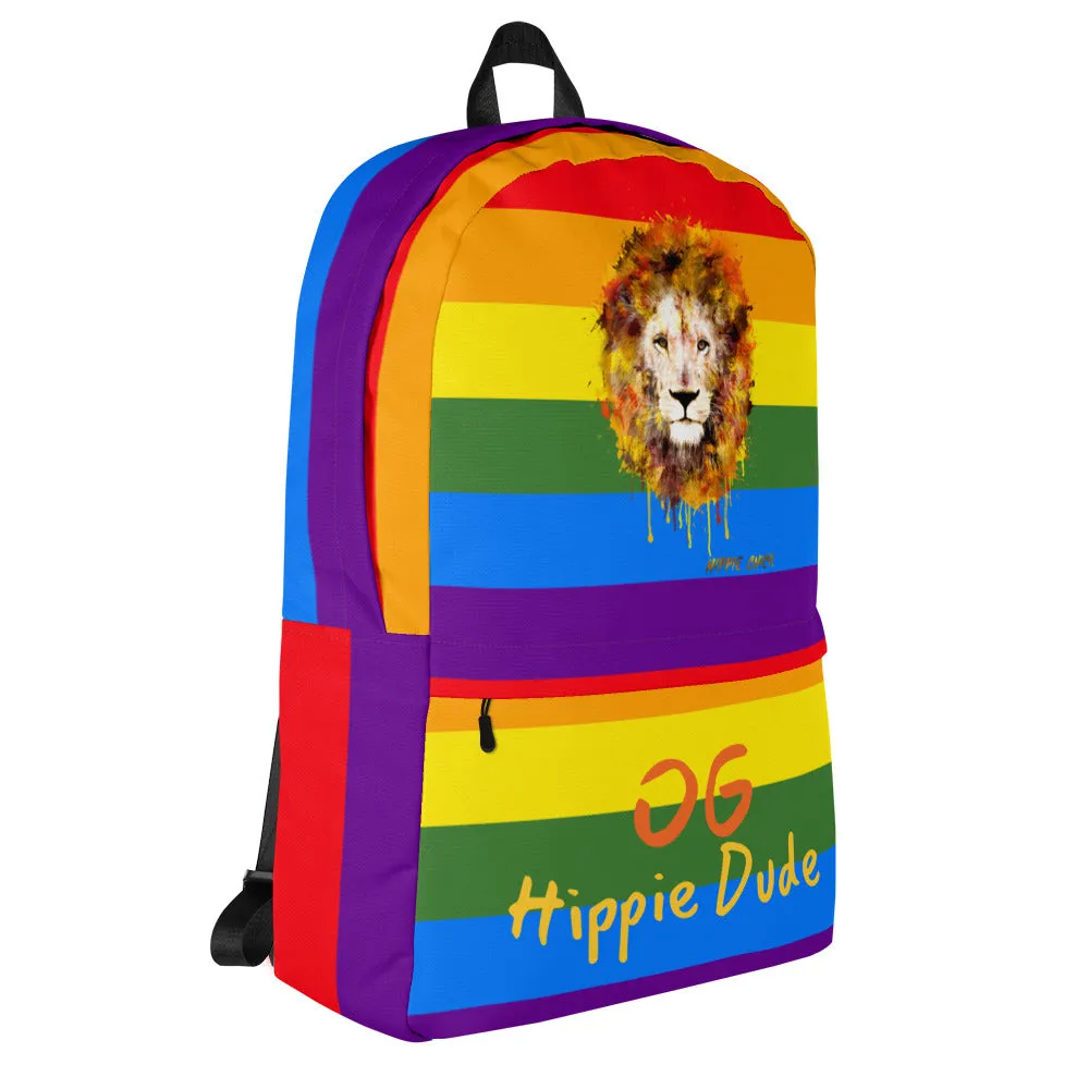 Rainbow Backpack - OG Hippie Dude