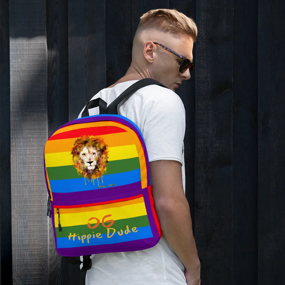 Rainbow Backpack - OG Hippie Dude